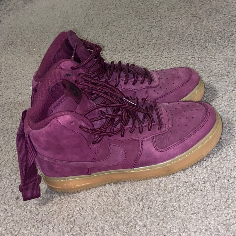 Purple Nike forces